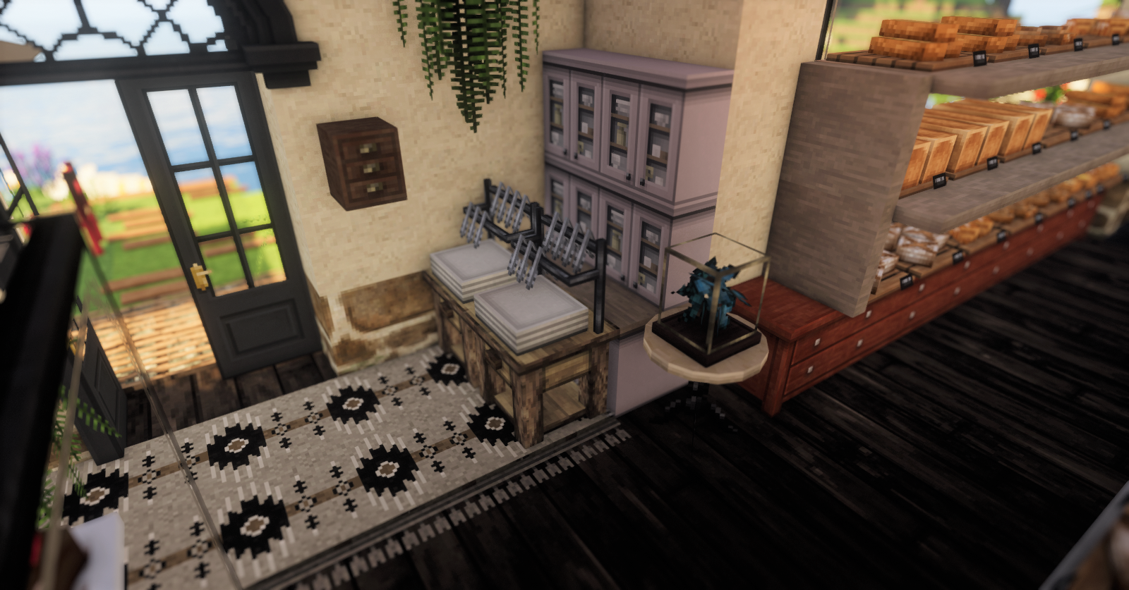 アップデートしたcocricotでパン屋さんを作る みゅーずのマイクラ