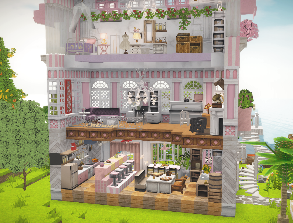 Cocricot1 12 2で夏の島を作る みゅーずのマイクラ