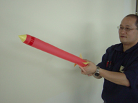 愛媛総合科学博物館_風船ロケット
