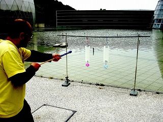 海の日イベント・水鉄砲