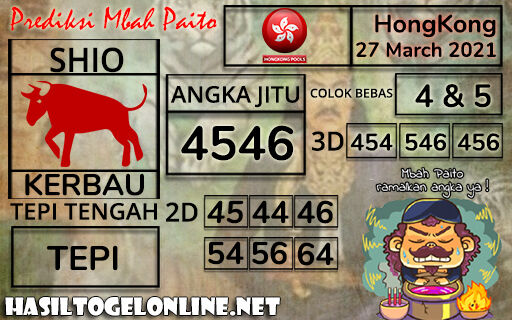 Togl Hkg Prediksi Togel Online Hongkong 31 Maret 2020 Picture Of