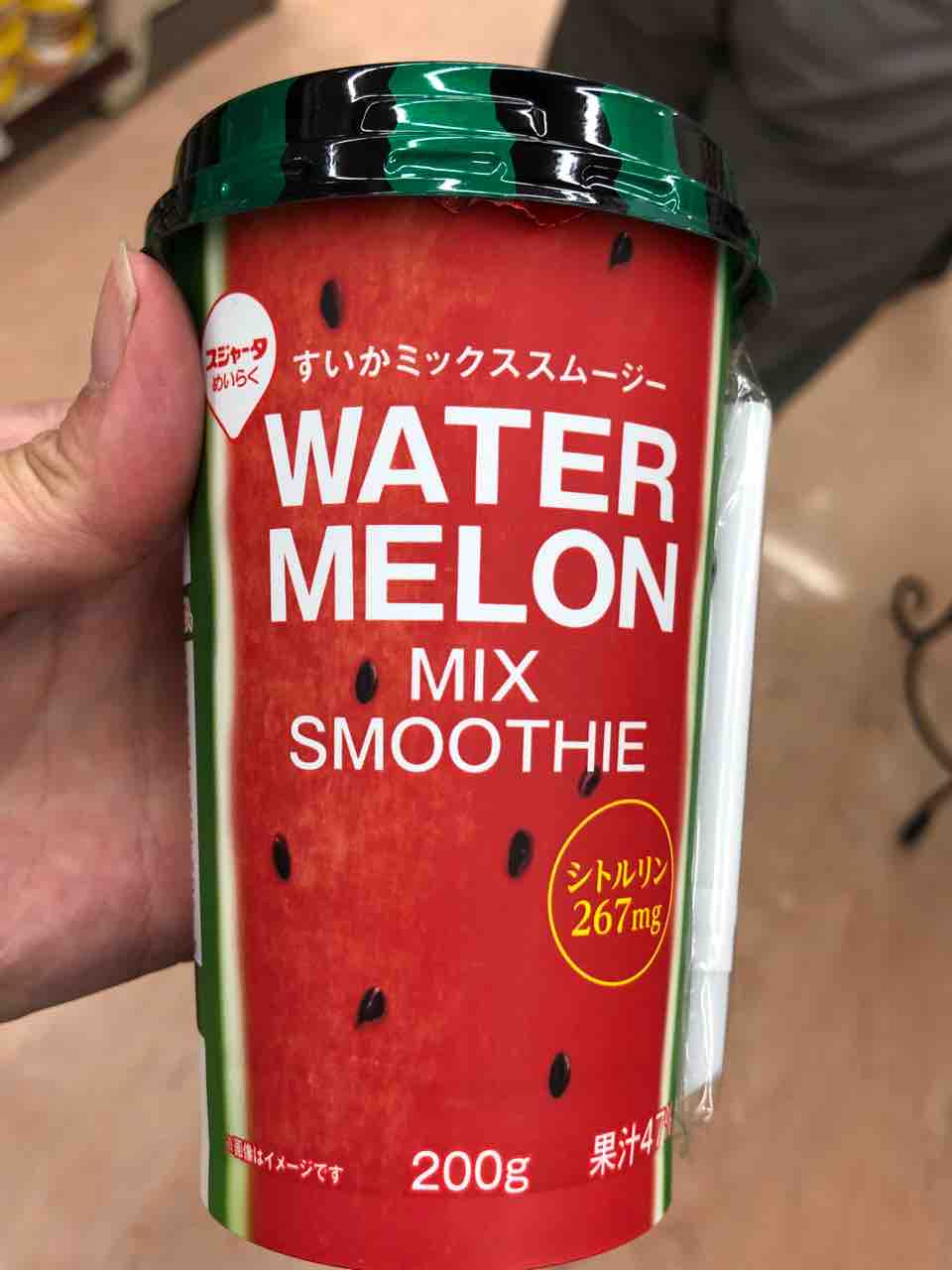 スイカミックススムージー めいらく はっちの蒸し豚