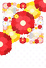 春・卒業の時期・おめでたい・華やか・花デザイン(JPEG)はがきサイズ
