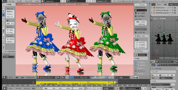 20240124緑原れんげファンサアイドルエプロン(衣装終了)bandicam 2024-01-24 18-58-10-209