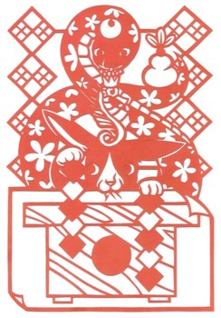 卯辰巳切り絵3