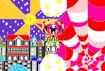 0072夜の蜘蛛b(ベース画像)