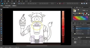 NHK Eテレの「モーガン・フリーマン 時空を超えて」に出てきたロボット(オリジナル要素多め)0004