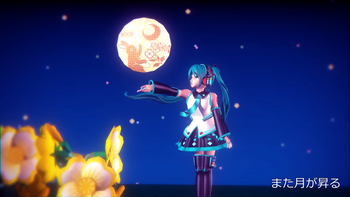 回る空うさぎ(初音ミク)2