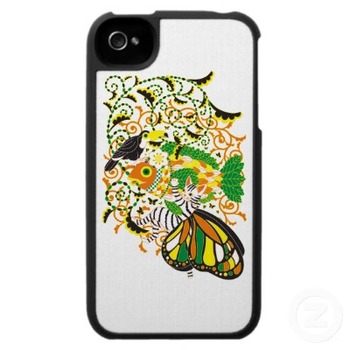 植物魚と猫蝶とオニオオハシ5色(Plant fish and Butterfly cat and Toco toucan 5 colors)