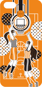 バスケットボール女子(Women's basketball)iPhone 5・5Sハードケース