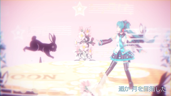 回る空うさぎ(初音ミク)5