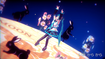 回る空うさぎ(初音ミク)4