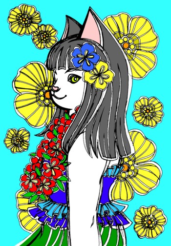 0043ハワイに行きたいハンニャa