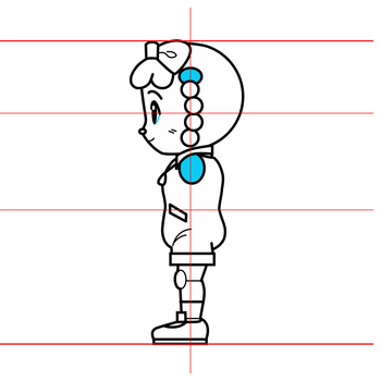 牧場らむりん(しまじろうシリーズ)三面図3