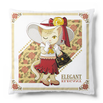 「ELEGANT」クッション