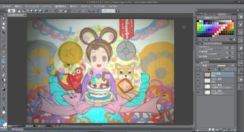 逆転裁判15周年お祝いトリオ(春美ちゃんサユリさんミサイルたん)0002