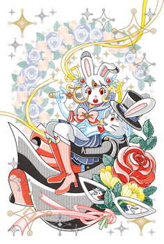 みみりんのママがセーラー戦士だった若かりし頃(しまじろう×セーラームーン)完成後出力