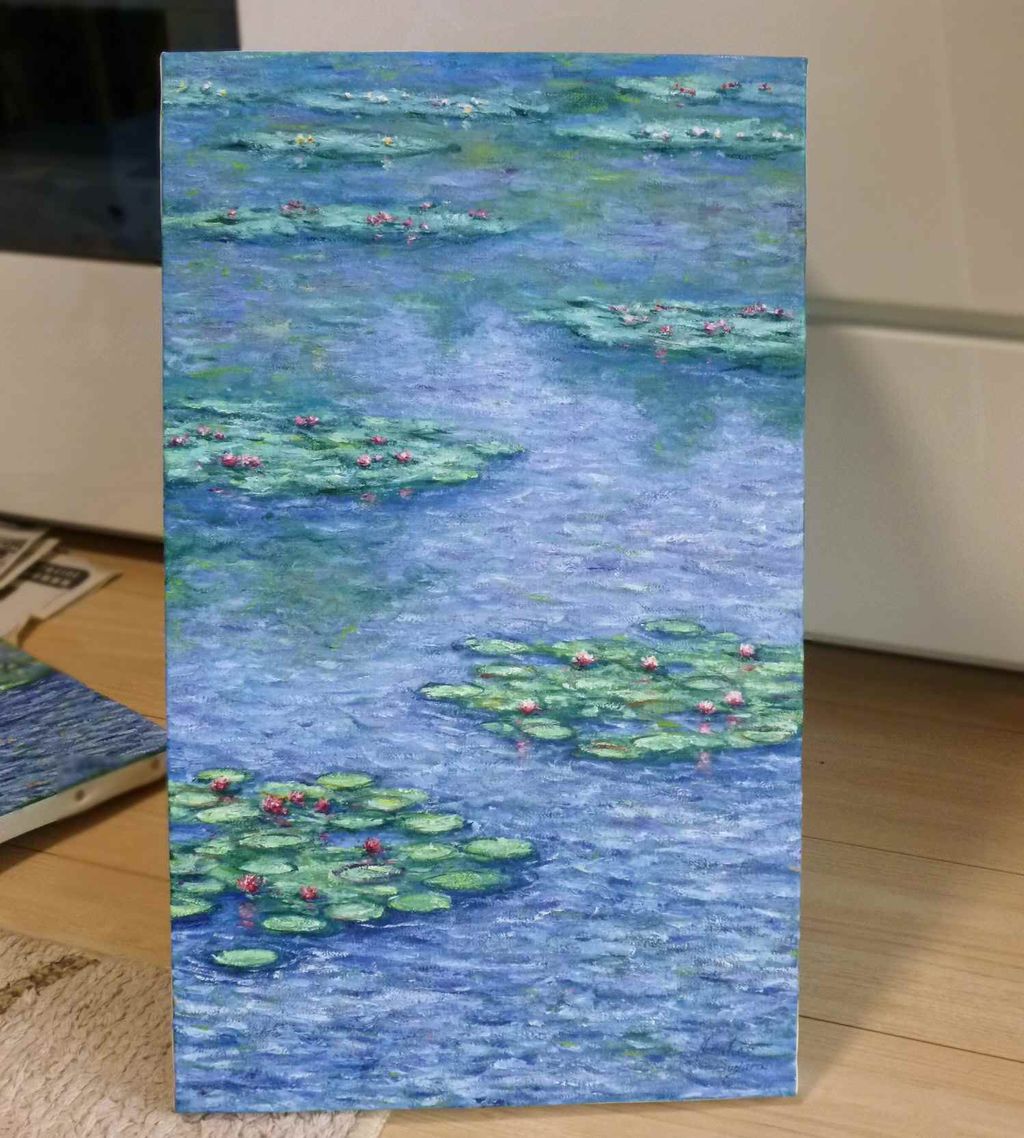 ヤフオク販売 自作モネの模写っぽい絵が また売れました 印象派画家の勘違い New