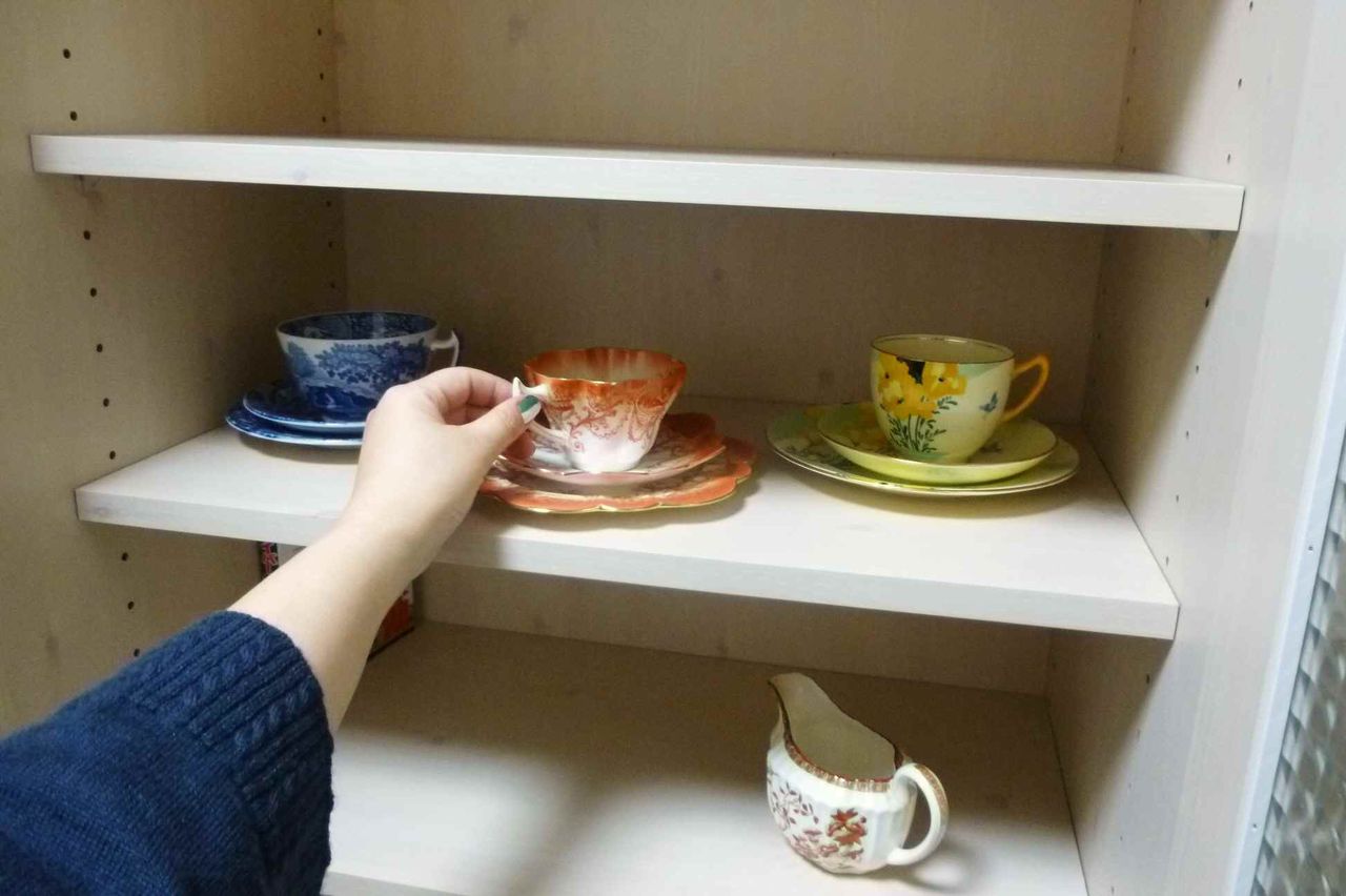 ワイルマン シェリー カップ&ソーサー カメオ トリオ4☆神秘的