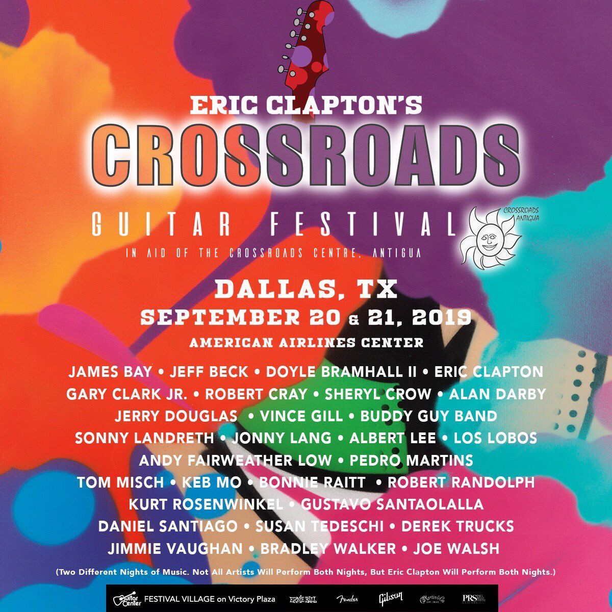 【BLUES】Crossroads Guitar Festival、6年ぶりに開催 もんてぃ・ぱいそん