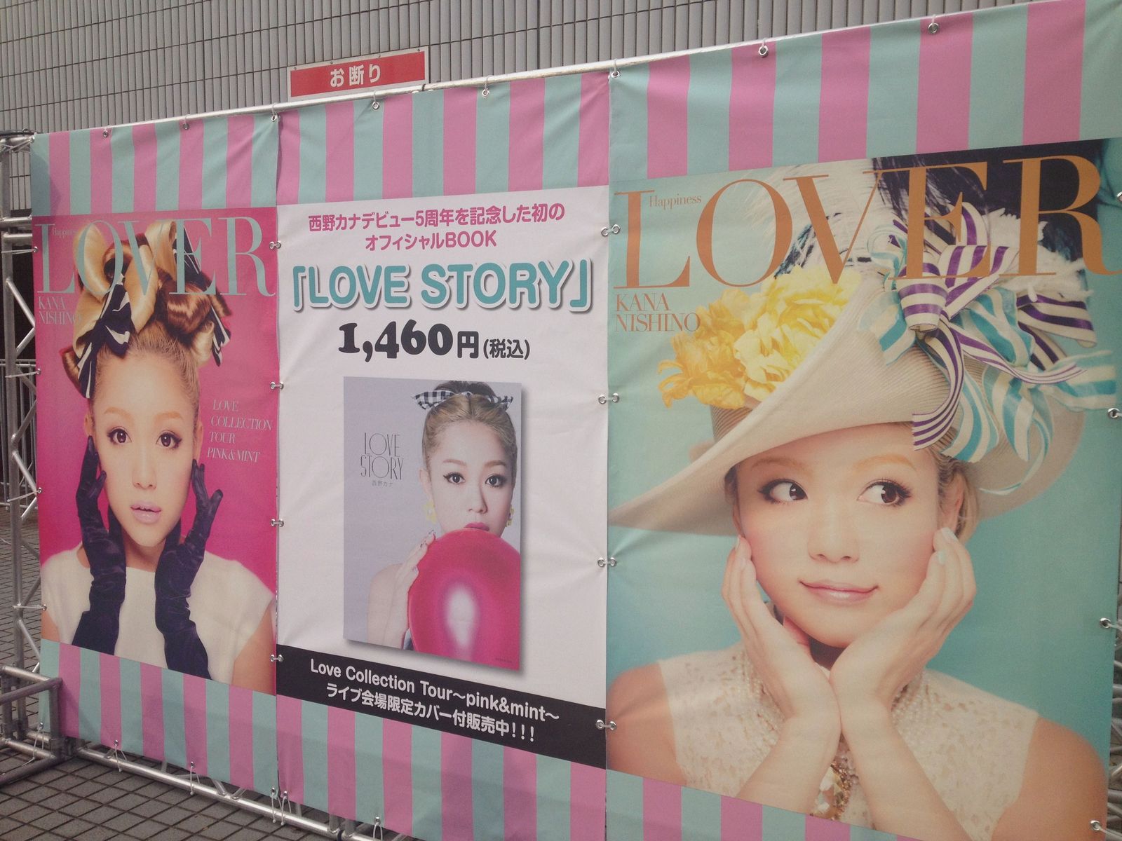 西野カナ Love Collection Tour Pink Mint 横浜アリーナ 14 4 13 スカイブルーのみゅーじっくらいふ