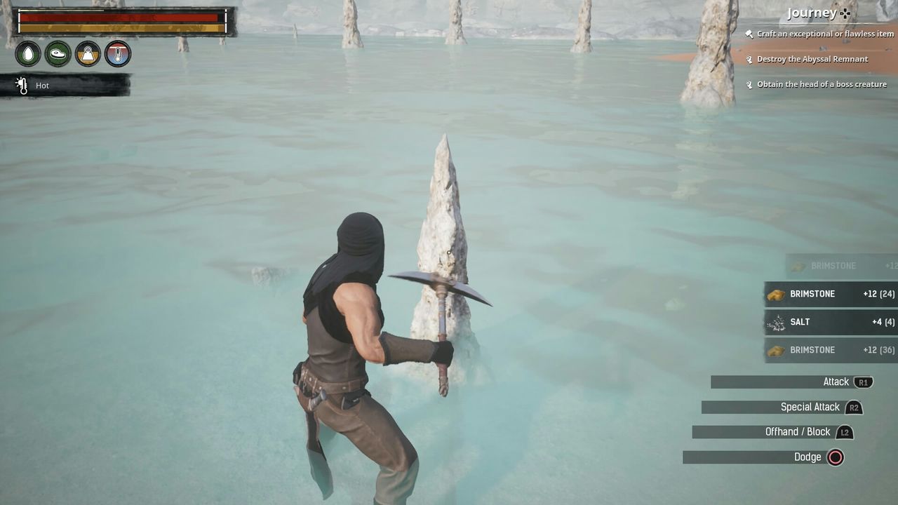 Brick Stone 硫黄 採集場所 Danzoの海外ゲーム適当記録