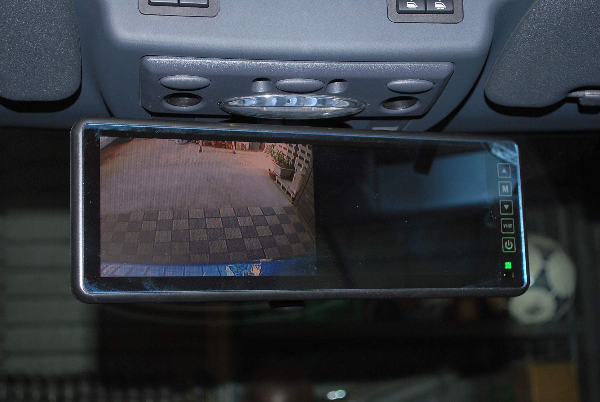 ミニカスタマイズ バックカメラ バックミラーモニタ取付 無想転生 無から転じて生を拾う