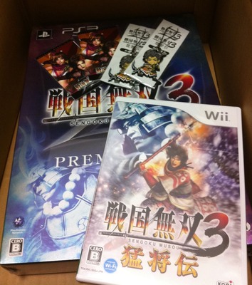 戦国無双3z 猛将伝が届きました 真 無双blog 戦国無双3z 猛将伝が届きました 真 無双blog