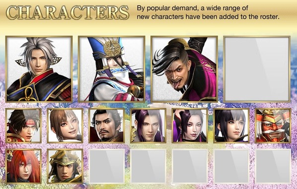 海外版戦国無双４ Samurai Warriors 4 公式サイトがオープン 無双武将の英語版紹介文を日本語版と比較 真 無双blog