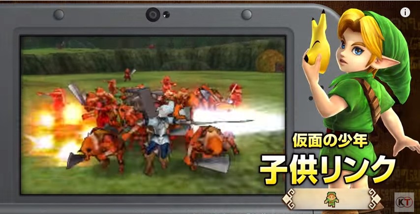 1 21発売 3ds ゼルダ無双 ハイラルオールスターズ プロモーションムービー公開中 真 無双blog