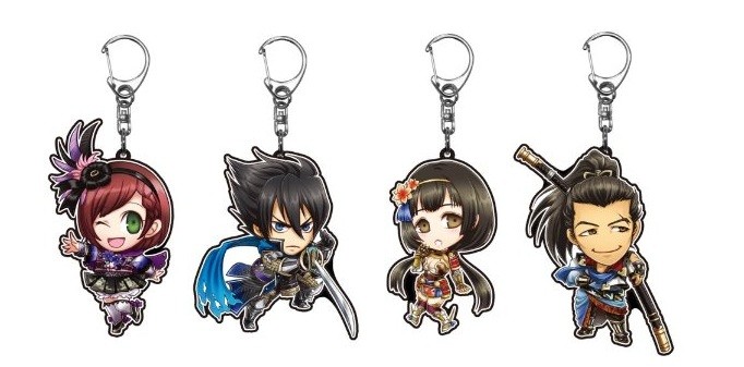 戦国無双　アクリルキーホルダー Amazon.co.jp: 戦国無双 100万人の戦国無双 みにきゃら 細川忠興