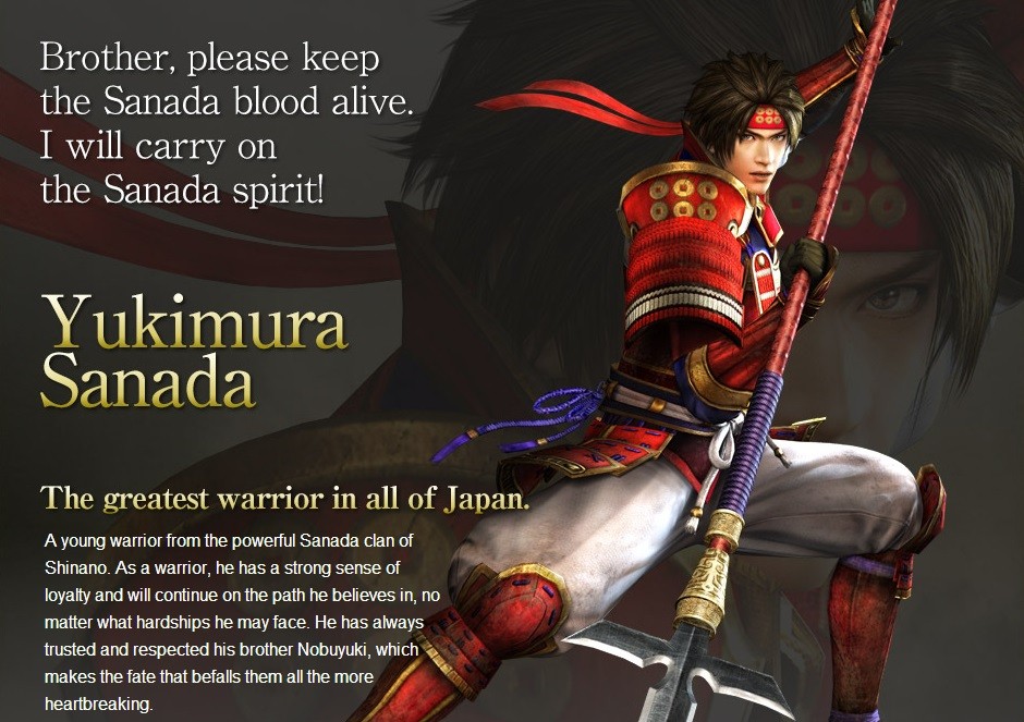 海外版戦国無双４ Samurai Warriors 4 公式サイトがオープン 無双武将の英語版紹介文を日本語版と比較 真 無双blog