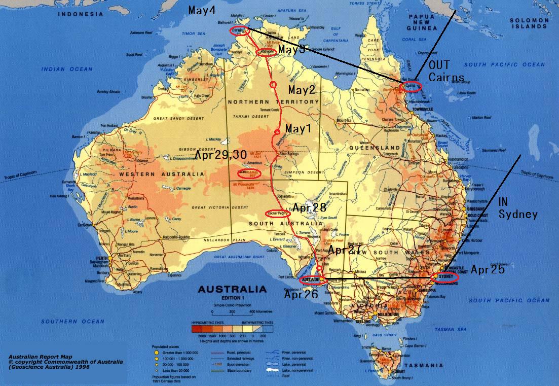 オーストラリア大陸 Australia Continent Japaneseclass Jp