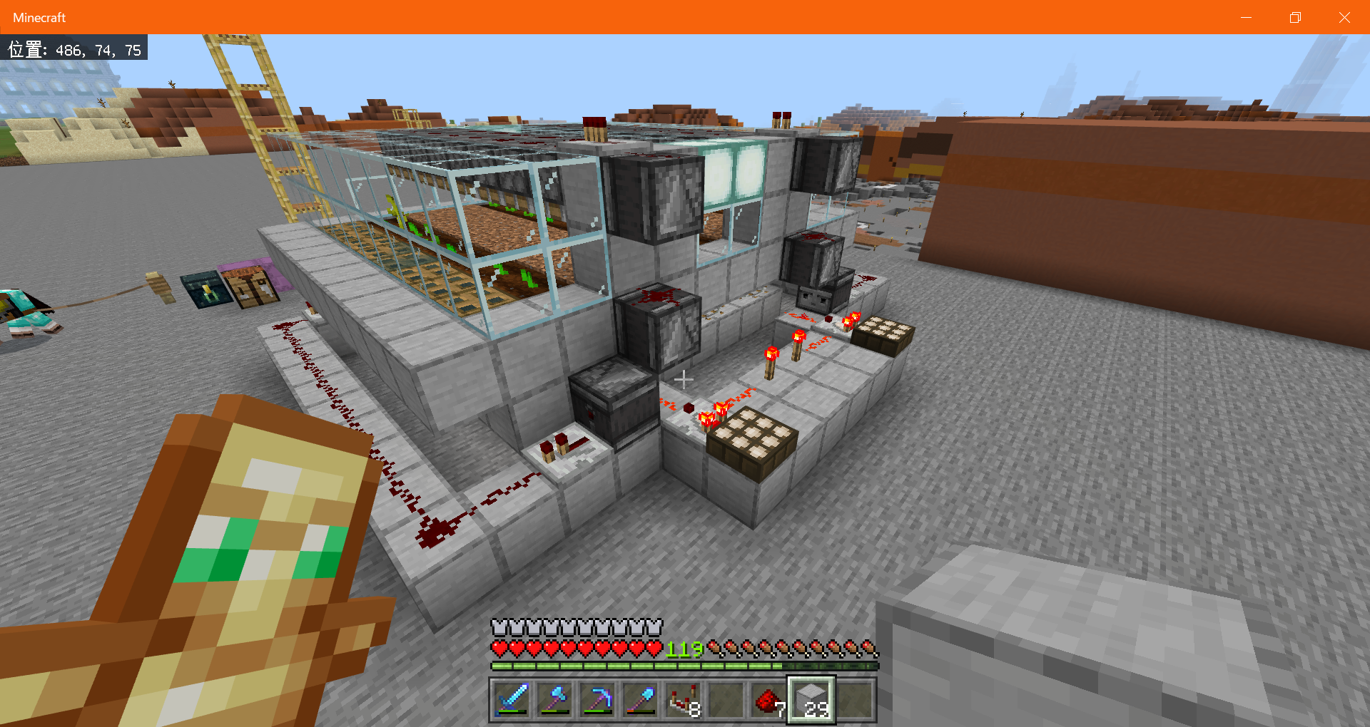 雑多なマイクラ録 44 スイカ工場編 機構を作る 後半 Motley Notes