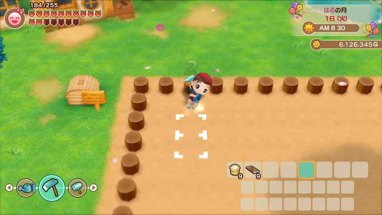 牧場物語 再会のミネラルタウン プレイ日記 100 〜新年の畑仕事 motley notes 牧場物語 再会のミネラルタウン プレイ日記 100 〜新年の畑仕事 motley notes