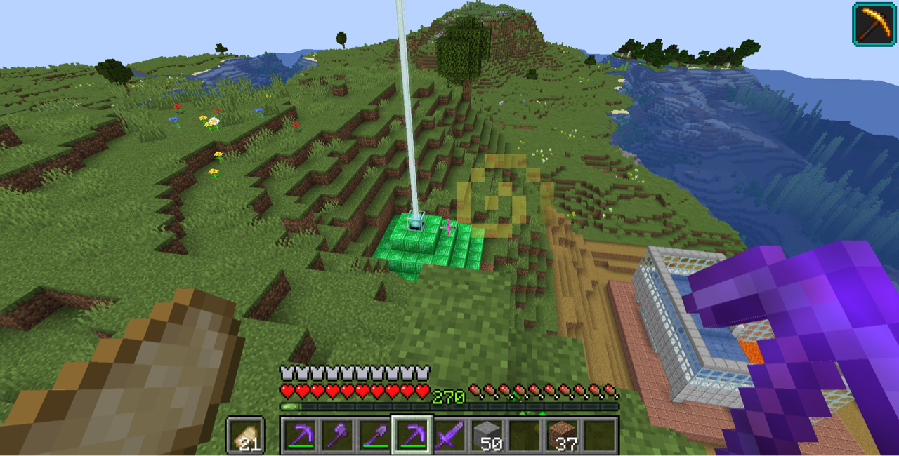 Minecraft プレイ日記 29 ついでに整地 Motley Notes