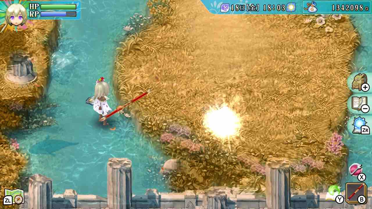 ルーンファクトリー4スペシャル プレイ日記 284 水上歩行術 Motley Notes