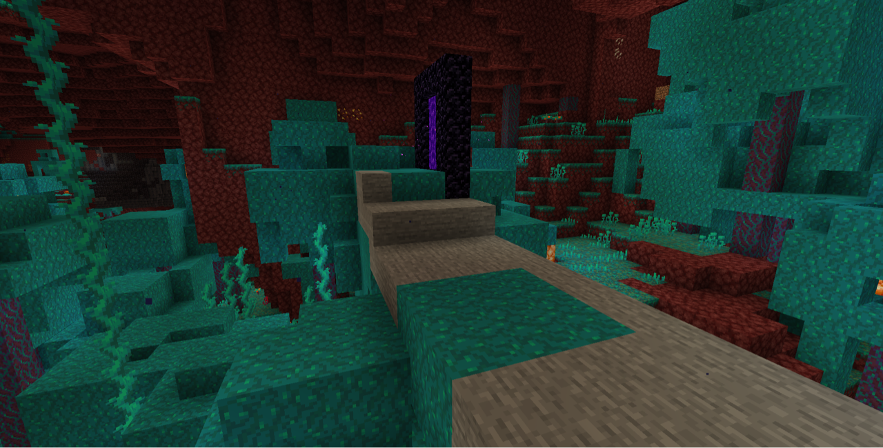 Minecraft プレイ日記 19 ネザー通路とトラップ Motley Notes