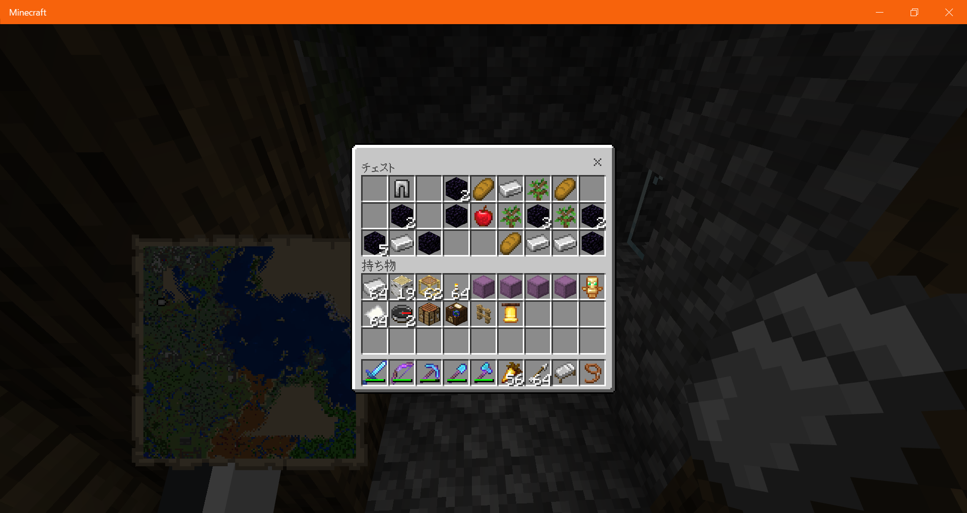 雑多なマイクラ録 60 地図埋め探索 Motley Notes