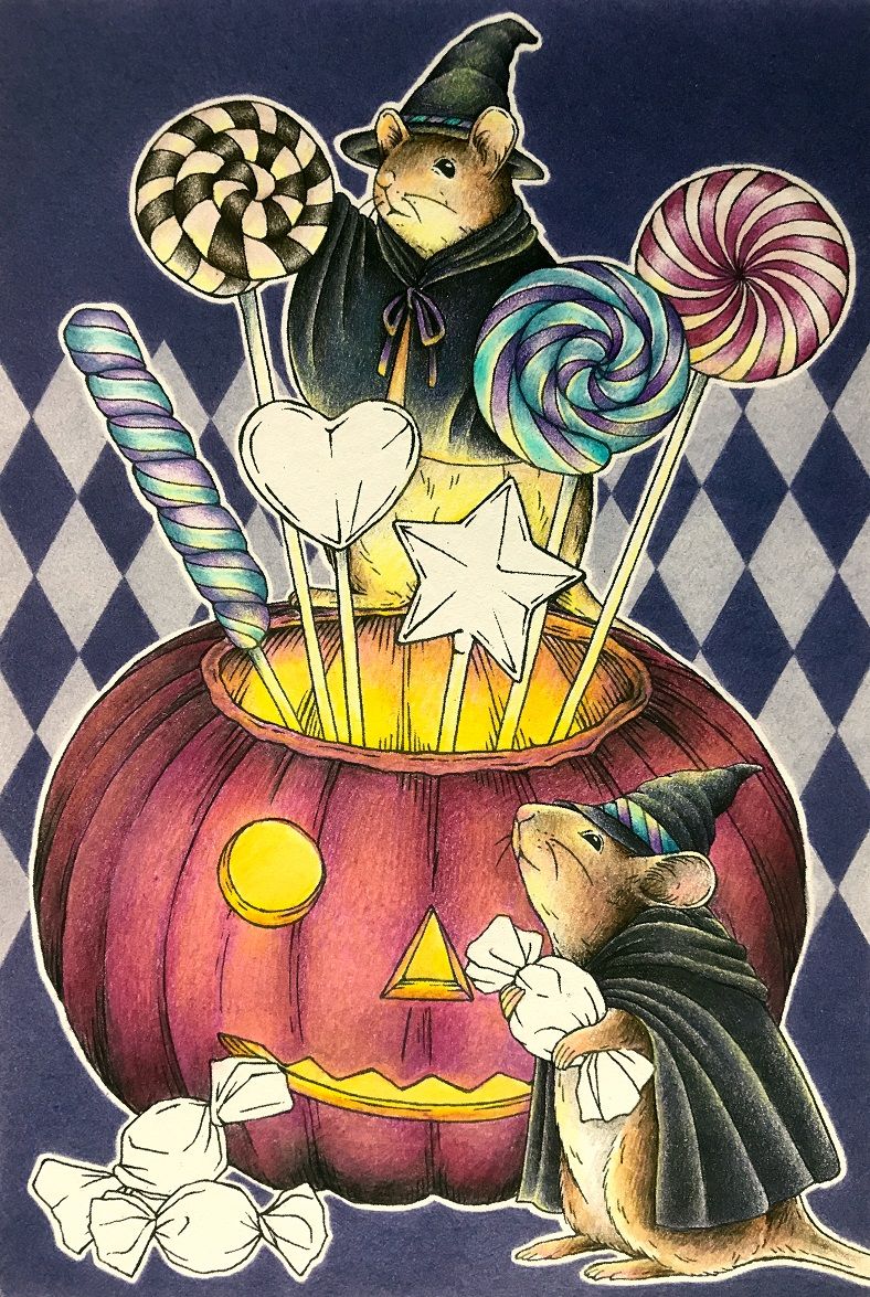 ハロウィンキャンディー②・完成（心ときめく四季のワルツ