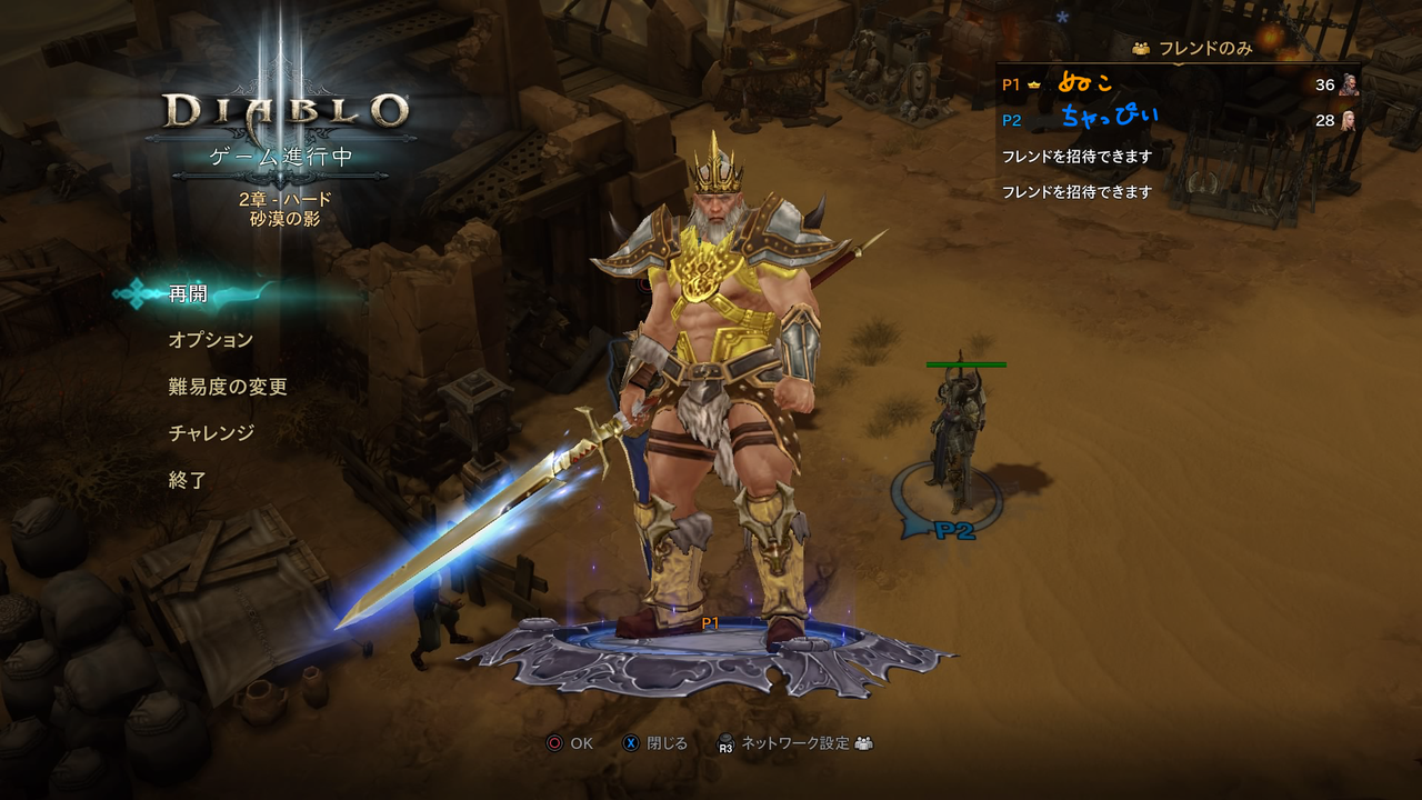 Ps4 めちゃくちゃ楽しくてハマる Diablo3 男子ゲーム