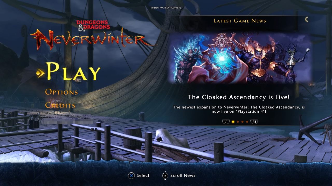 Ps4北米版 Neverwinterチュートリアル終了までをガイド 無料mmorpg 男子ゲーム