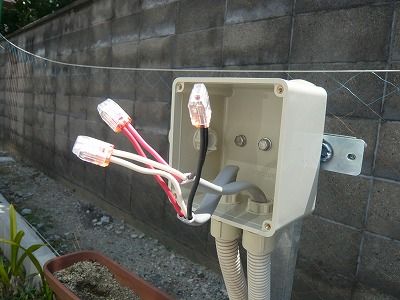 バイクガレージ電気工事 その１ Mwpgblog