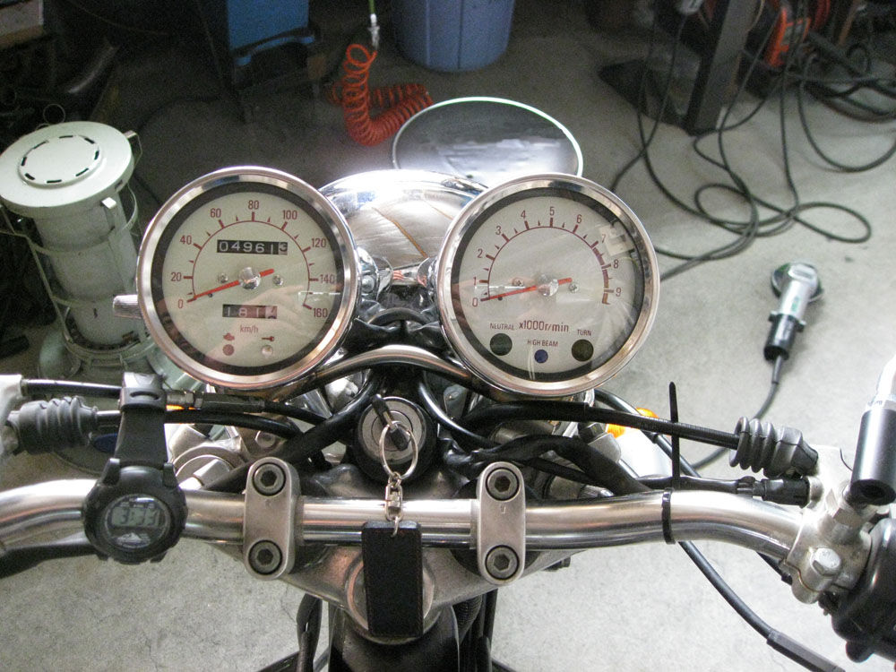 GS400 GS400E メーター タコメーター セット （GS400 純正