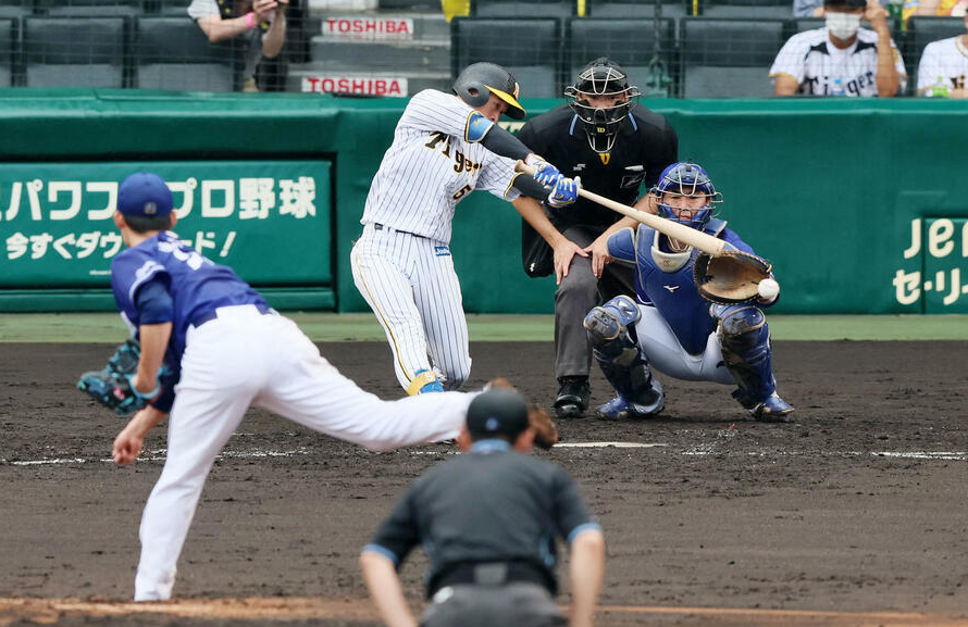 阪神近本、今月33安打の打率4割ｗｗｗｗｗ