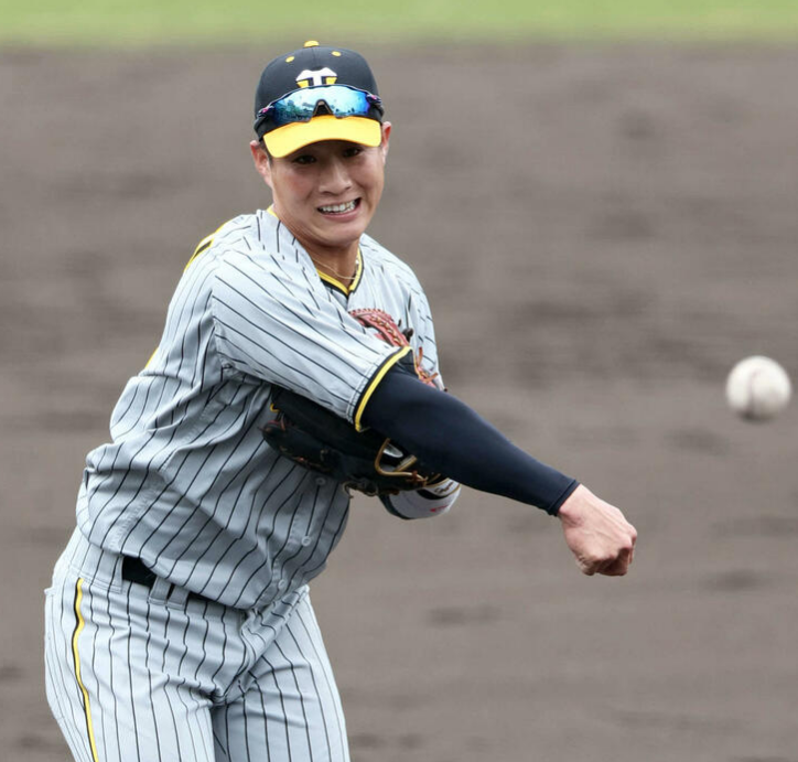 【阪神】木浪聖也が正遊撃手争い１歩リード、当初の岡田監督構想覆す　安定守備に加え打も存在感