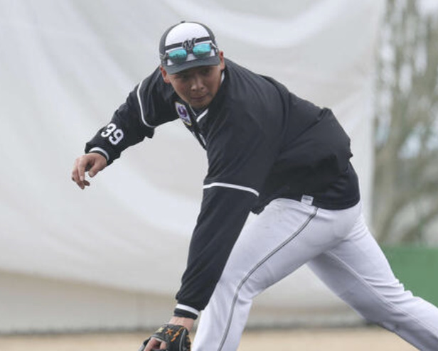 ロッテ行った井上広大がノーステップやめてたわ