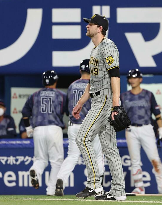 【阪神】前日４回４失点のガンケル抹消　直近２試合は白星から遠ざかる