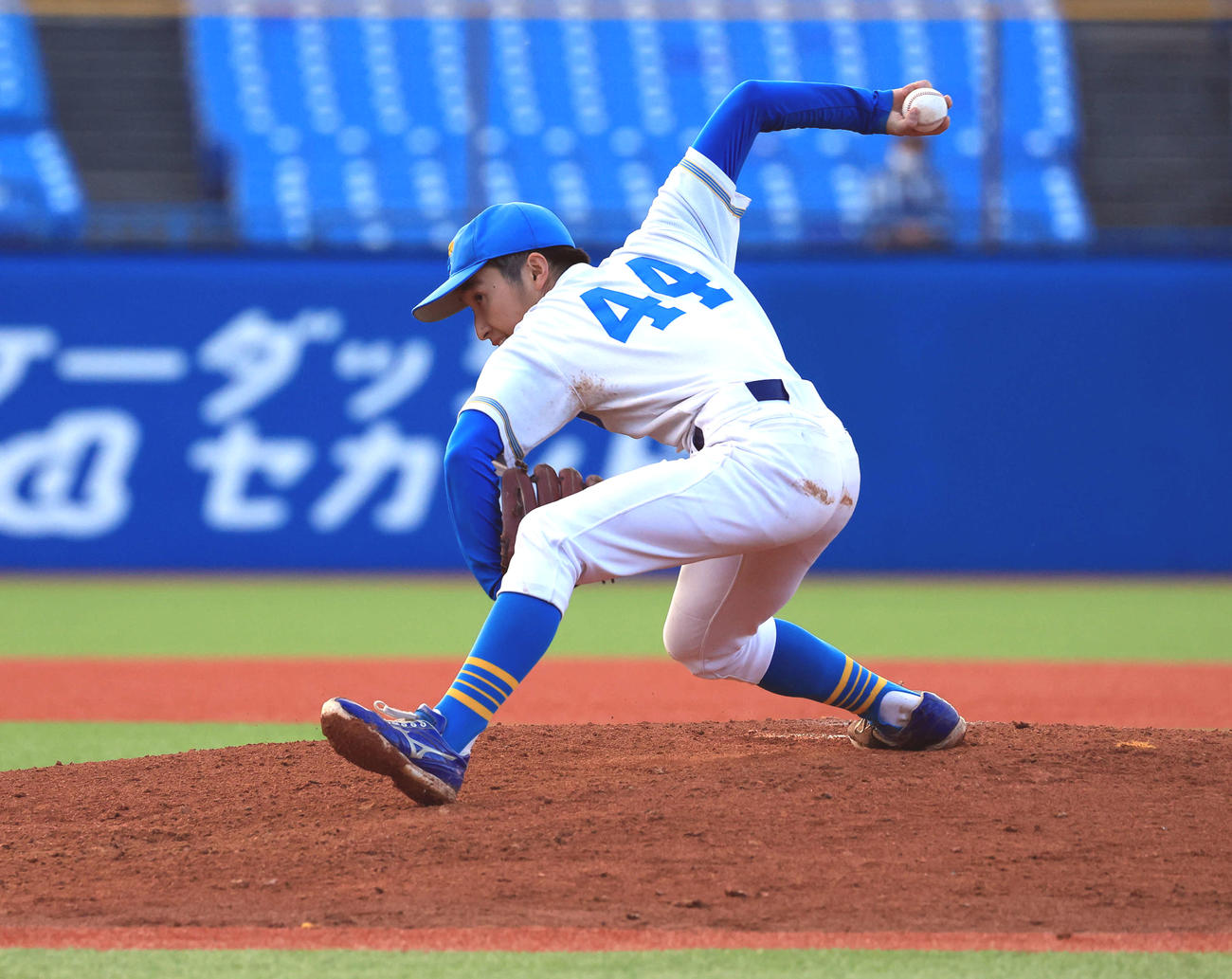 【東京6大学野球】渡辺俊介氏の長男、東大・渡辺向輝がリーグ戦初登板　父譲りのアンダースローを披露も２回２失点