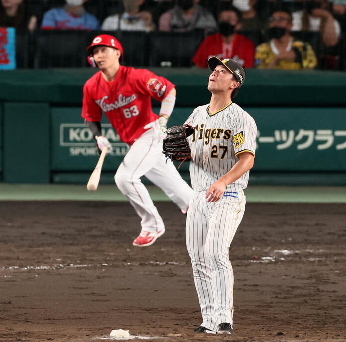 【阪神】伊藤将司２年連続２ケタ勝利お預け　５回投げ７安打３失点で降板